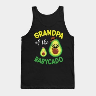 Avocados Dancing Together Happy Grandpa Of The Babycado Papa Tank Top